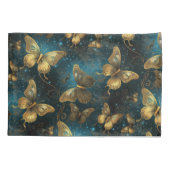Golden Butterflies Kussensloop (Achterkant)