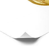 GOLDEN BUTTERFLY PERFECT POSTER (Hoek)