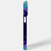 GOLDEN CADUCEUS VETERINAIR SYMBOOL / Paars blauw Case-Mate iPhone Case (Achterkant / Rechts)