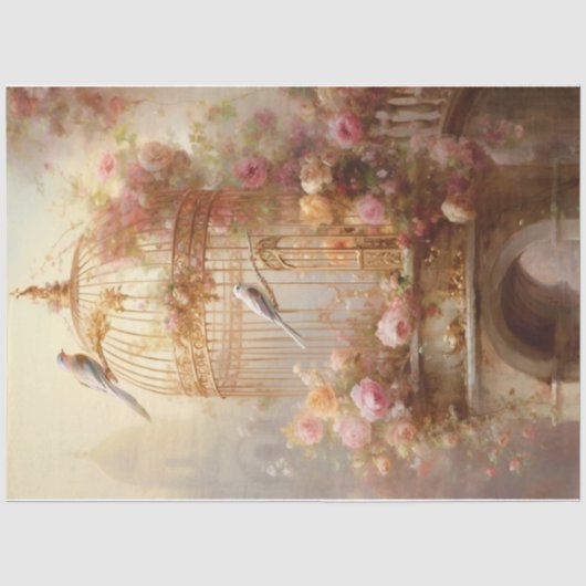 Golden Cage Tissuepapier (Voorkant)