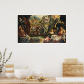 Golden Calf - Jacopo Tintoretto Poster Art (Cuisine)
