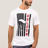  Golden Canada Paragliding Skydiving T-shirt (Voorkant)