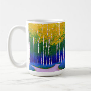 Golden Canopy - Een boslandschap Koffiemok