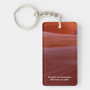 Golden Canyon Swirl Sleutelhanger Custom Party Fav