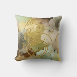 Golden Capricorn Kussen