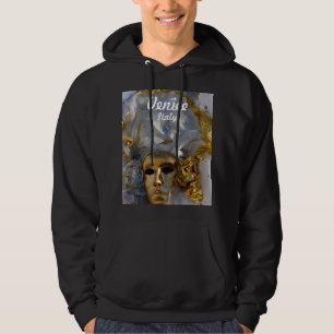 Golden Carnival Mask - Venice, Italië Hoodie