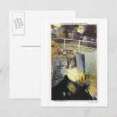 Golden Cascade en Natural Bridge Uitzicht Briefkaart (Voorkant / Achterkant)