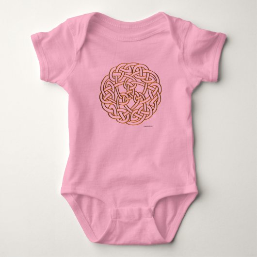Golden Celtic Knot Romper (Voorkant)
