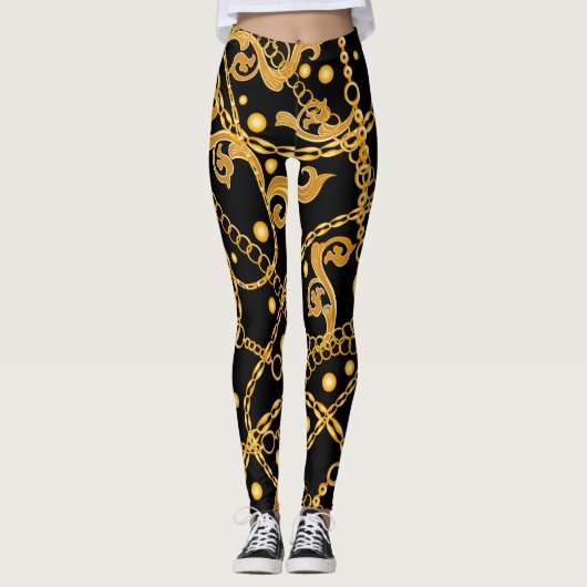 Golden Chains Leggings (Voorkant)