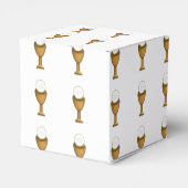 Golden Chalice en Host - Heilige Communie Bedankdoosjes (Achterkant)