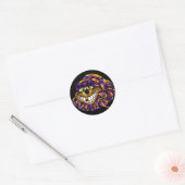 Golden Cheshire Cat Sticker (Envelop)