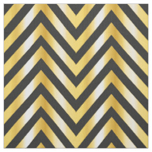 Golden chevron grandiose art deco stof