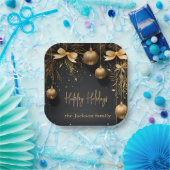 Golden Christmas Elegance - Bord (Feest)