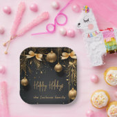 Golden Christmas Elegance - Bord (Feest)