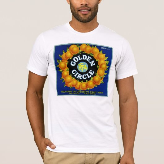 Golden Circle Sinaasappels T-shirt (Voorkant)