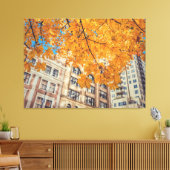 Golden City Canvas Afdruk (Insitu (Woonkamer))