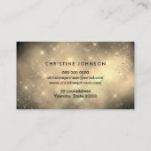 golden cloud ajouter votre logo carte de visite (Dos)