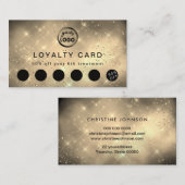 Golden Cloud Loyalty Card Visitekaartje (Voorkant / Achterkant)