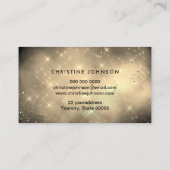 Golden Cloud Loyalty Card Visitekaartje (Achterkant)