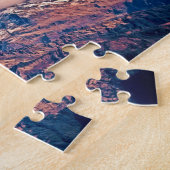 Golden Clouds, Mountain, Rugged Landscape Legpuzzel (Zijkant)