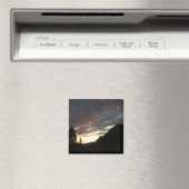 Golden Cloudy Sunset....... Magnet Magneet (Insitu (Vaatwasser))