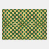 Golden Clover Charm 🍀 Inpakpapier Vel (Voorkant)