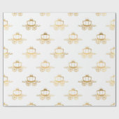 Golden Coaches Cinderella Princess Royal Magic Cadeaupapier (Vlak)