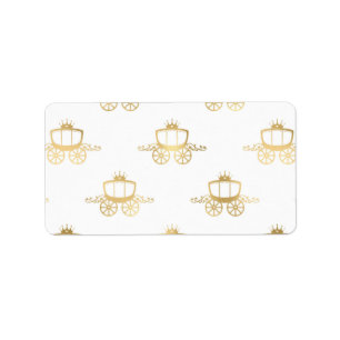 Golden Coaches Cinderella Princess Royal Magic Etiket