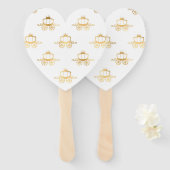 Golden Coaches Cinderella Princess Royal Magic Handwaaier (Voorkant en achterkant)