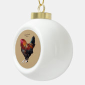 Golden Cockerel Rooster ornament (Rechts)