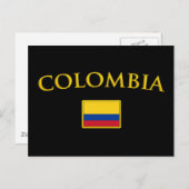 Golden Colombia Briefkaart (Voorkant / Achterkant)