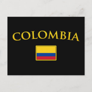 Golden Colombia Briefkaart