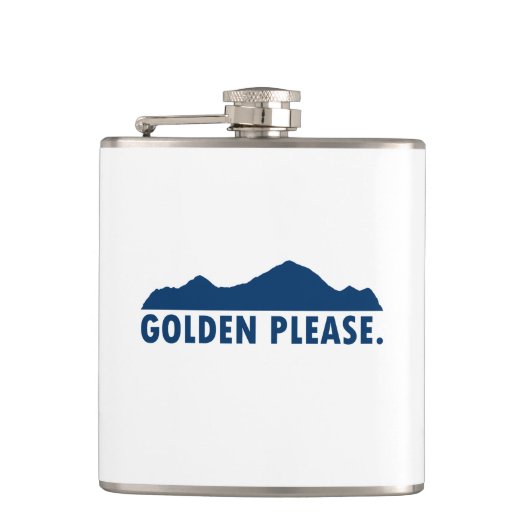 Golden Colorado Alsjeblieft Heupfles (Voorkant)