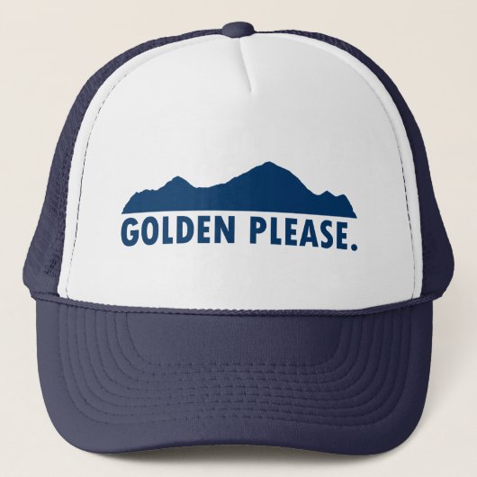 Golden Colorado Alsjeblieft Trucker Pet (Voorkant)