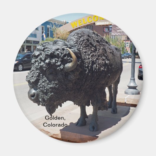 Golden Colorado Magneet (Voorkant)
