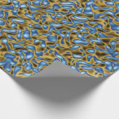 Golden colours pattern cadeaupapier (Hoek)