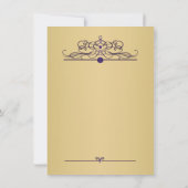 Golden confetti 70th Birthday Party Invitation (Dos)