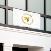 Golden Confirmation en Heilige Geest Spandoek (Buitenkant Gebouw)