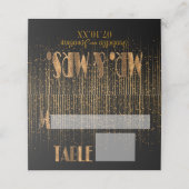 Golden Copper Star Shower (Buitenkant ongevouwen)