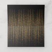 Golden Copper Star Shower (Binnenkant ongevouwen)