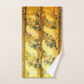 Golden Couronne de Fleurs (Serviette à main)