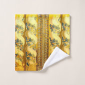 Golden Couronne de Fleurs (Gant de toilette)