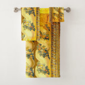 Golden Couronne de Fleurs Bad Handdoek (Insitu)