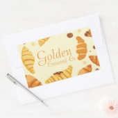 Golden Crescent Co Rechthoekige Sticker (Envelop)