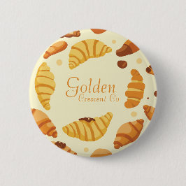 Golden Crescent Co Ronde Button 5,7 Cm