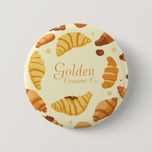 Golden Crescent Co Ronde Button 5,7 Cm (Voorkant)