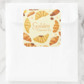 Golden Crescent Co Vierkante Sticker (Tas)