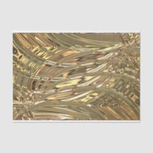 Golden Crinkle Folie Pattern + jouw idee Tissuepapier