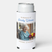 Golden Cross and Flowers Memorial Keepsake (Seltzer Voorkant)