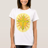 Golden Cross T-shirt (Voorkant)
